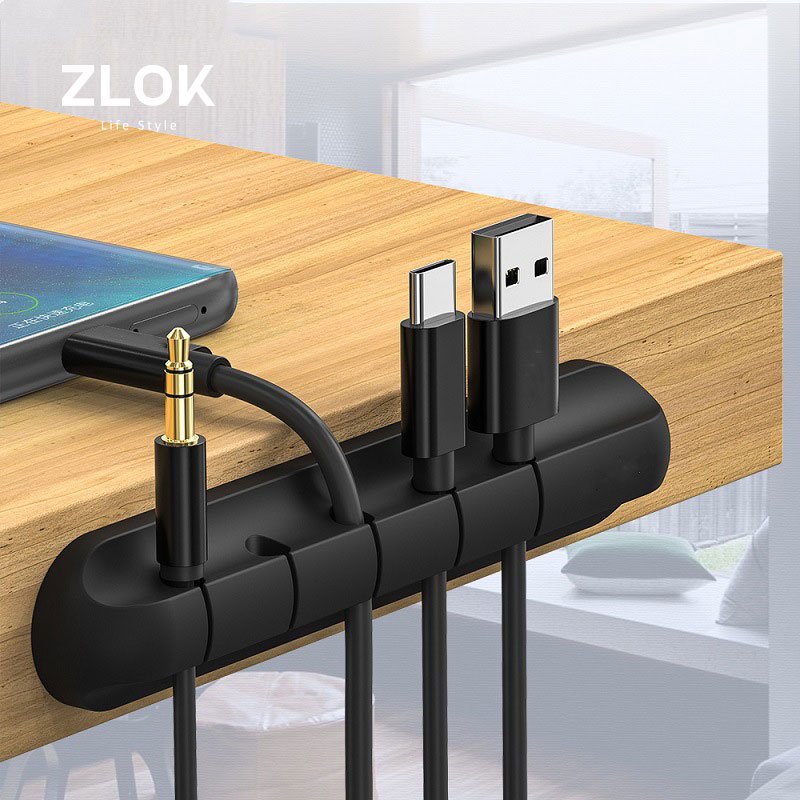 桌侧理线器数据线固定器