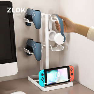 头戴式耳机支架游戏机Switch手柄收纳置物架电竞耳麦通用展示架