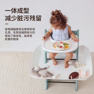 TT成长椅餐椅托盘吃饭神器接饭板训练自主进食防脏托盘catchy平替
