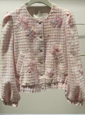 漳正品2025秋季CSA3043200-250格子粉红外套2990