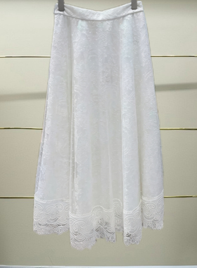 漳正品2025秋季CSA3073140-250本白仙女裙 半身裙子-3990