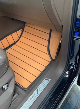 东南三菱DX8S DX7 DX5 DX3 v3菱悦V5菱致专用实木地板脚垫