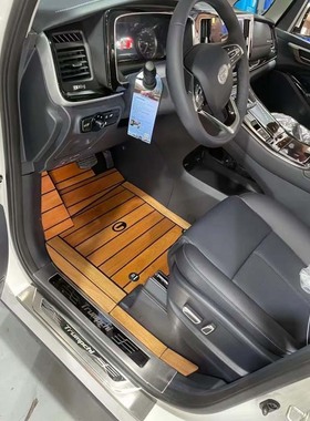 适用于广汽M8宗师M6 gs8 GS5 GS4PLUS 影豹GA8 GS6影酷木地板脚垫