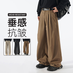 2025春夏弯刀裤男士高街休闲裤斜纹西裤cleanfit伞兵裤 AK53-P58图片