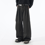 2025春夏弯刀裤男士纯色美式休闲裤斜纹cleanfit伞兵裤AK53-P58，男装休闲裤，星座405-3