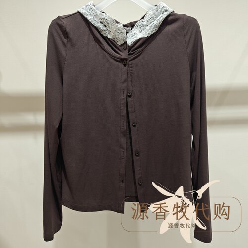 爱慕文淇同款26春夏海藻家居服连帽长袖上衣睡衣女敏感肌AM45C631
