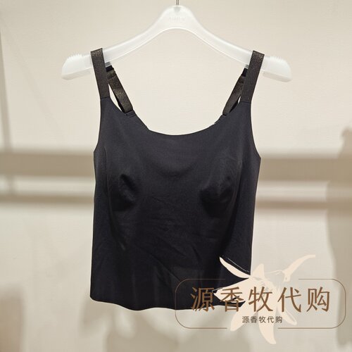 爱慕AIMER CHUANG溯源6春夏大罩杯带胸垫女背心打底上衣 CA722161
