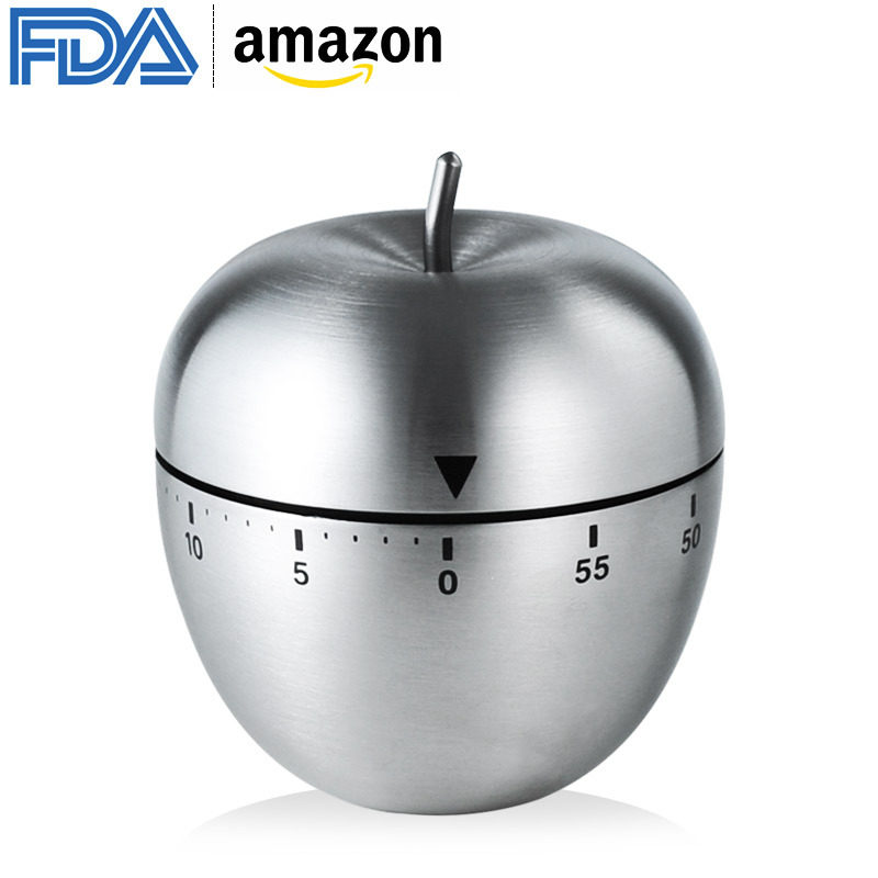 不锈钢计时器厨房订时器鸡蛋苹果老人做饭厨房定时器