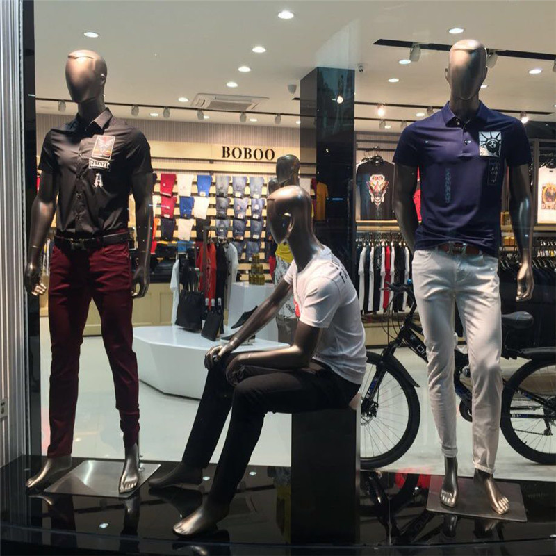 时尚高品质男装店服装道具模特全身橱窗展示试衣假人酷帅男模特人