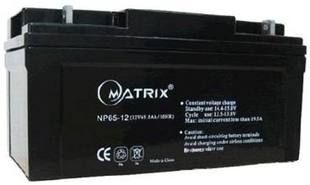 12紧急电源 MATRIX矩阵蓄电池NP65 直流屏专用12V65AH 铅酸免维护