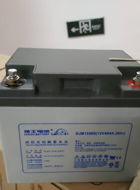 LEOCH理士蓄电池DJM1240S直流屏12V40AH/20HR机房EPS UPS专用电瓶