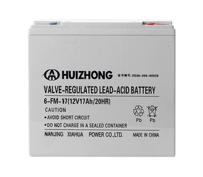 HUIZHONG汇众蓄电池6-FM-17计算机应急电源12V17AH UPS专用免维护