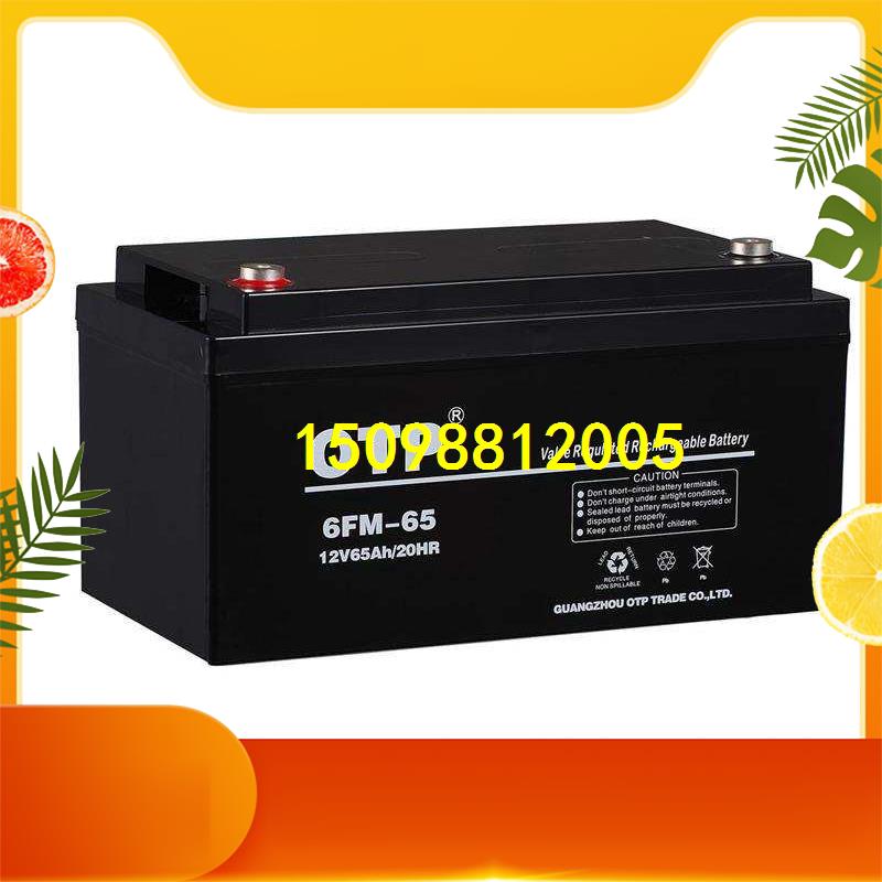 OTP蓄电池 6FM-65 12V65AH APC专用蓄电池 质保三年  包邮