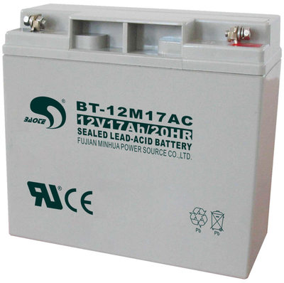 赛特蓄电池12V17Ah赛特BT-12M17AC(/20hr) 12V17AH免维护蓄电池