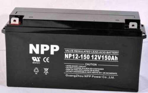 耐普UPS蓄电池NP150-12 12V150AH 直流屏太阳能专用12V蓄电池