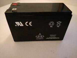 环宇蓄电池JYHY1270照明电源12V7AH消防门禁电动童车家用电器全新