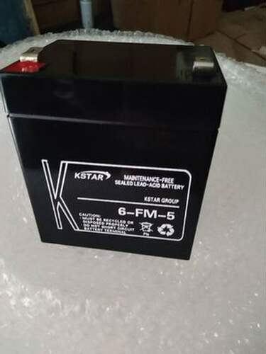 KSTAR科士达蓄电池6-FM-5精密仪器设备电源12V5AH 铅酸电瓶免维护