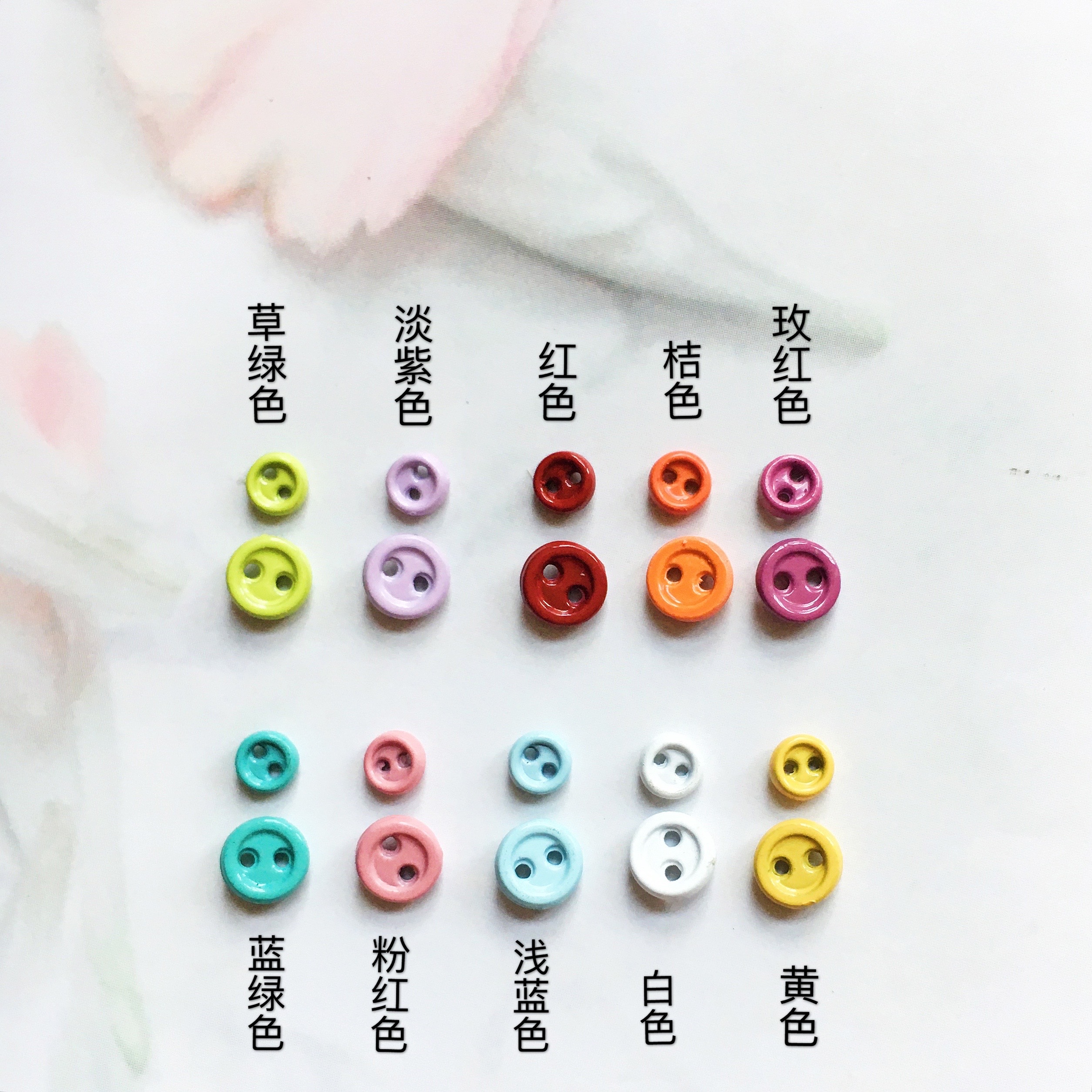 金属迷你纽扣ob11小布可儿娃娃
