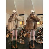 本期巨爱 NSS COLLECTION 保暖毛毛外套高级感托卡宽松环保皮草冬