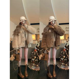 保暖毛毛外套高级感托卡宽松环保皮草冬 本期巨爱 NSS COLLECTION