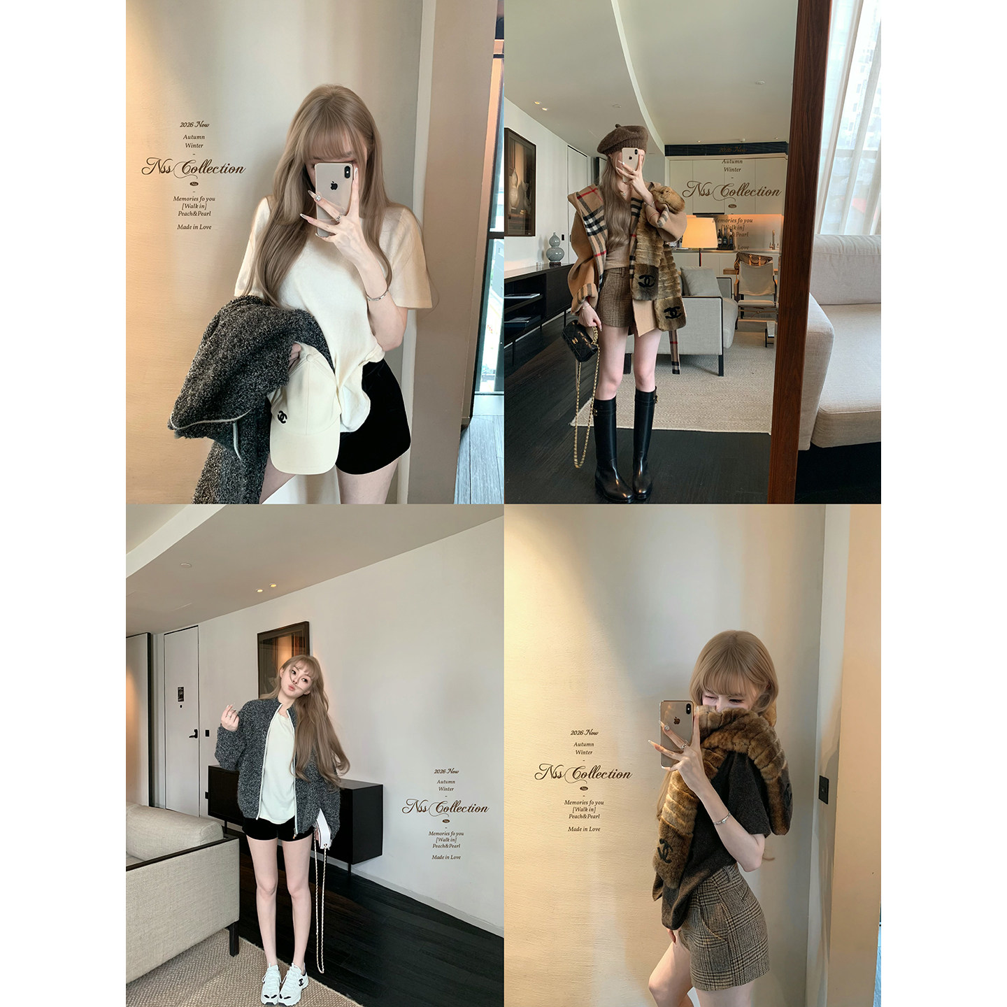 NSS COLLECTION“王牌百搭”会反复穿的秋冬显瘦短裤女百搭休闲裤