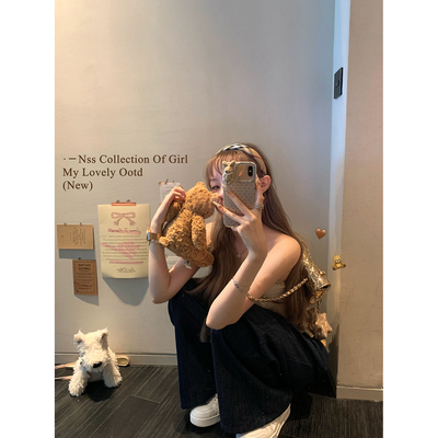 NSSCOLLECTION复古慵懒原色长裤