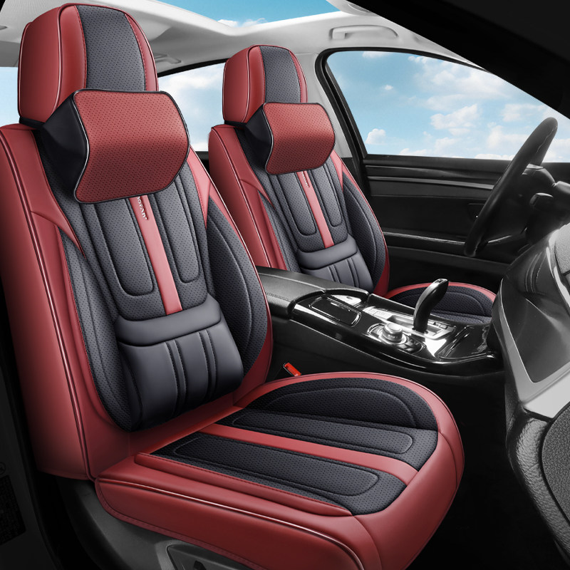 丰田卡罗拉汽车座套凯美瑞雷凌威驰致炫RAV4四季通用皮革全包坐垫