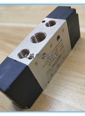 STNC电磁阀TG2522A-08（代替4A220-08）气缸气控阀双头气动开关阀