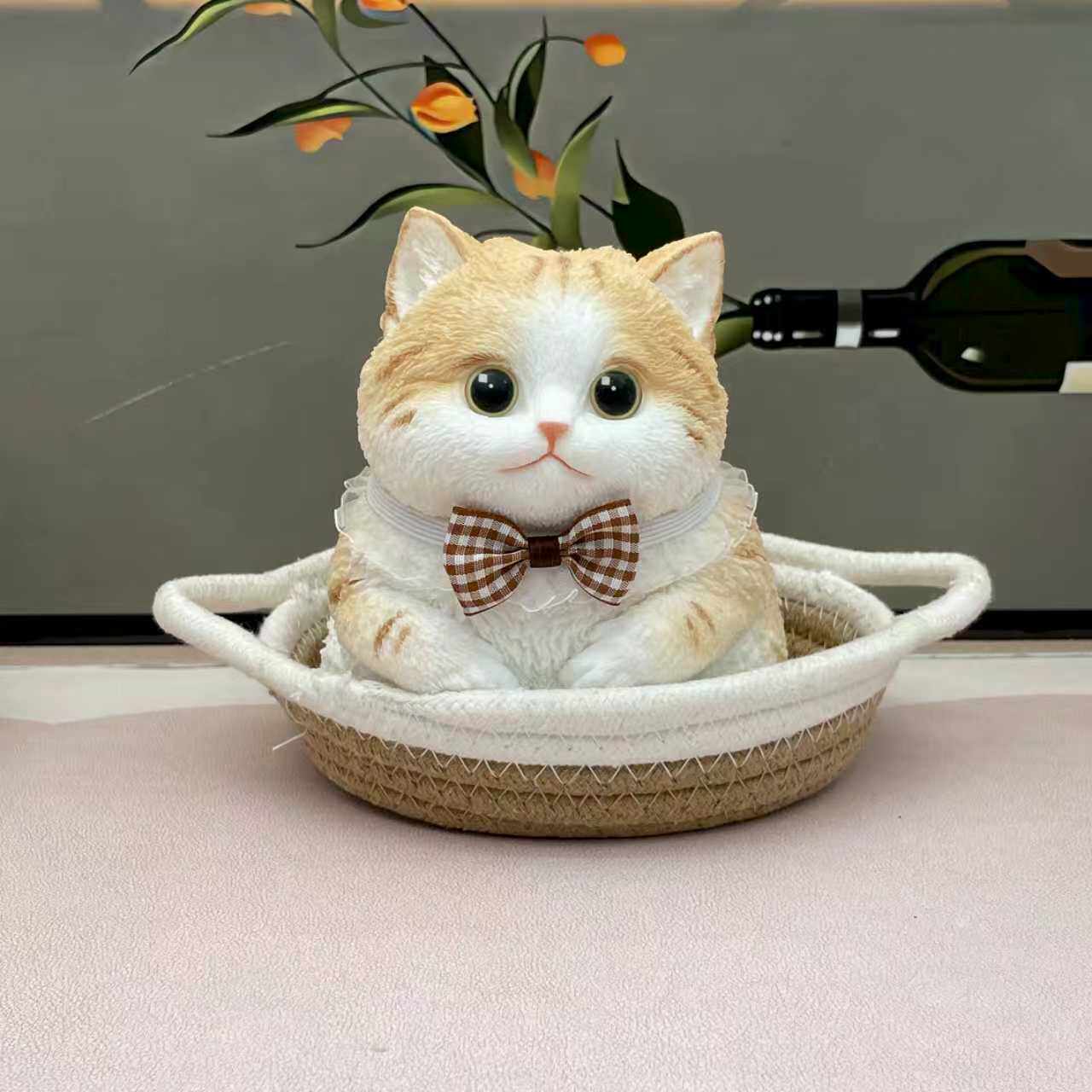 送女孩生日礼物!金渐层猫咪玩偶