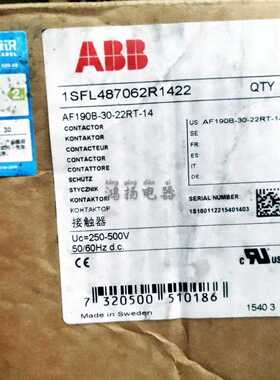 ABB AF190B-30RT AF190B-30-22RT-14 250-500V