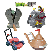 新款 植物大战僵尸近卫巨人墓碑复兴时代小推车摩登小推车男孩玩具