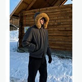 西博原版90白鸭绒座山雕羽绒外套A312-E601P265，女装短外套，电商A312