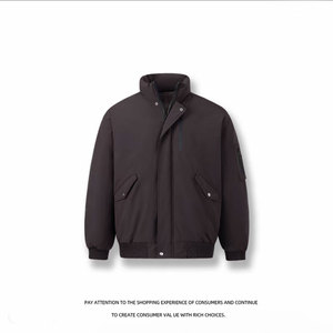 原版  三防座山雕立领羽绒服毛绒内里情侣外套保暖A312-D602P230图片