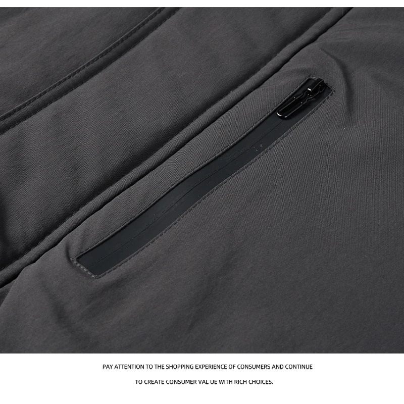原版三防座山雕立领羽绒服毛绒内里情侣外套保暖A312-D602P230,男装羽绒服,电商A312