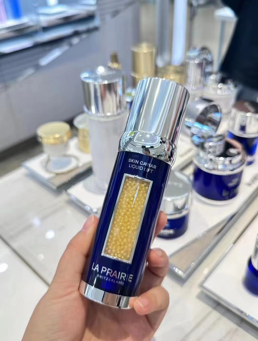 欧版现货正品la prairie莱珀妮蓓丽鱼子精华紧颜液反重力精华50ml