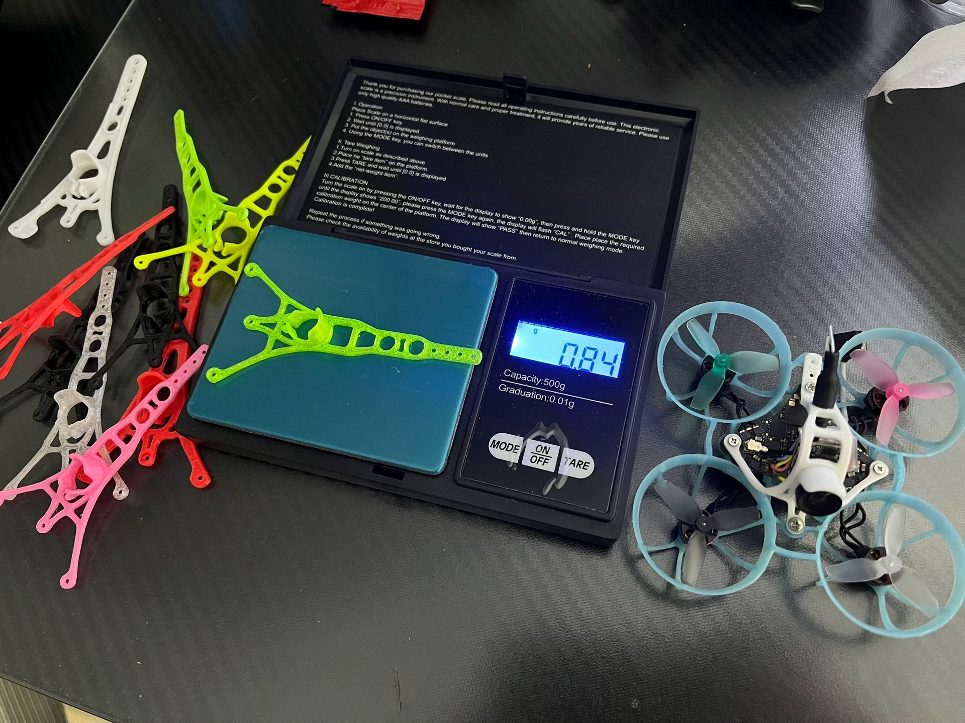 air65/75/newbeedrone头罩，高品质材料打印支撑更强，送螺丝