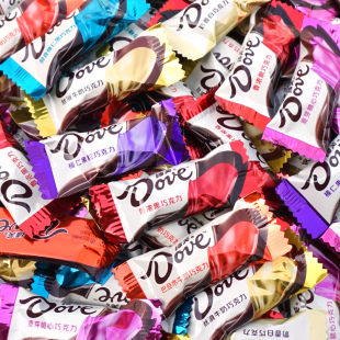 德芙巧克力混合口味250克散装 丝滑牛奶黑白巧榛仁喜糖果零食年货