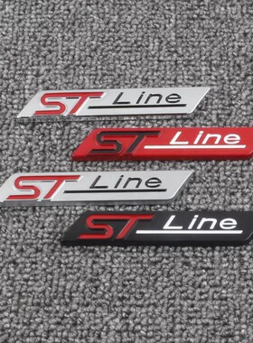 适用于福特新探险者福克斯高配STline侧标改装运动版ST车标尾标贴