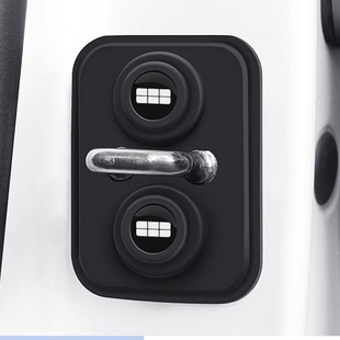 E8车门锁保护盖隔音防撞贴 适用吉利银河e5用品l6车门减震垫片L7