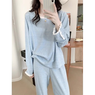 【实体店质量】长袖蕾丝家居服