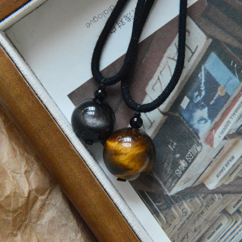 天然石百搭情侣款项链