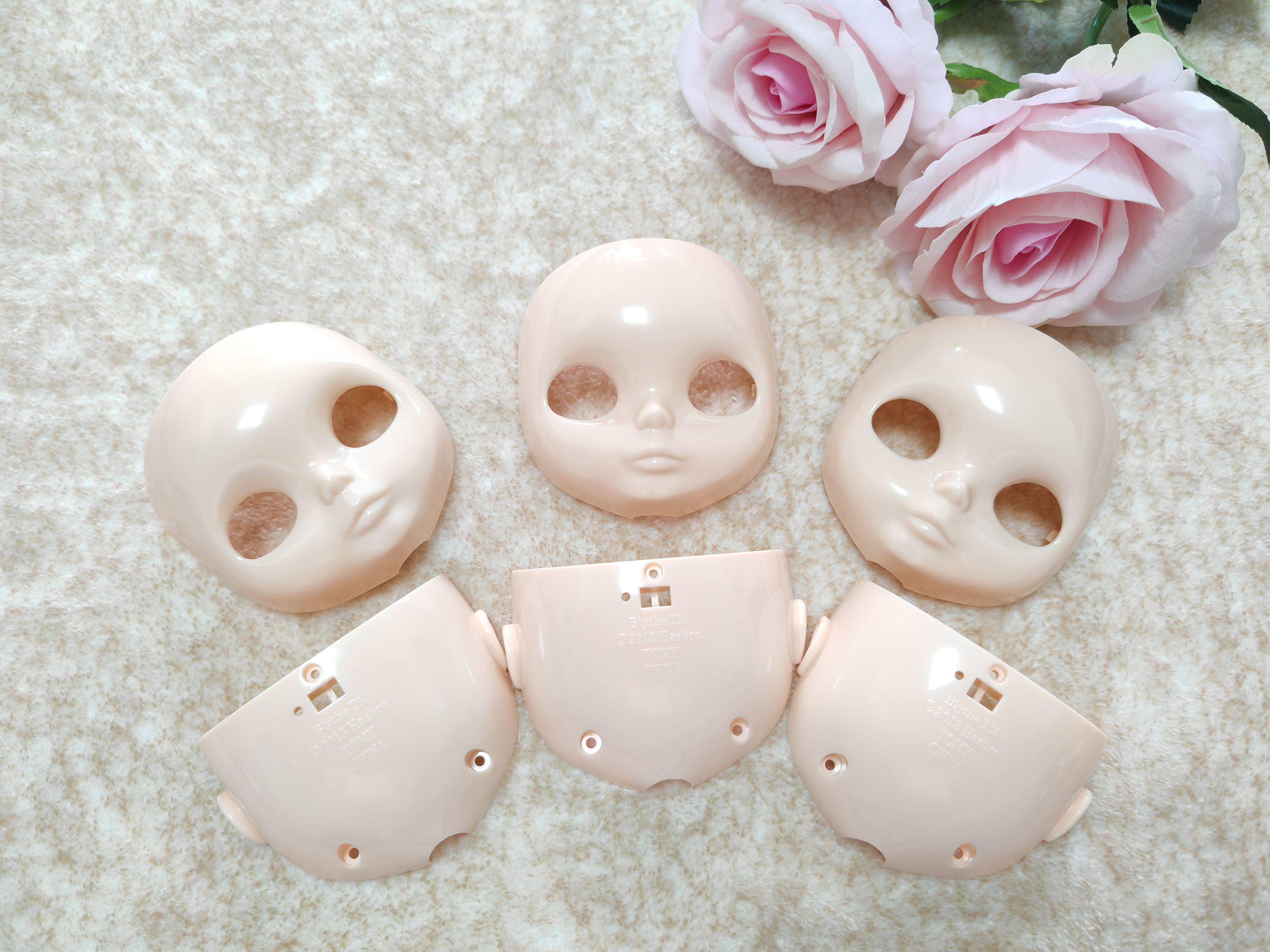 Blythe小布 正版原厂RBL+白肌 脸壳 2013 Neo 全新正品 前后脸片