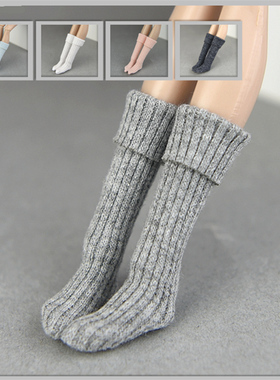 blythe小布超模心怡桃子azone糖果色袜子 娃娃配件 袜子6分娃可穿