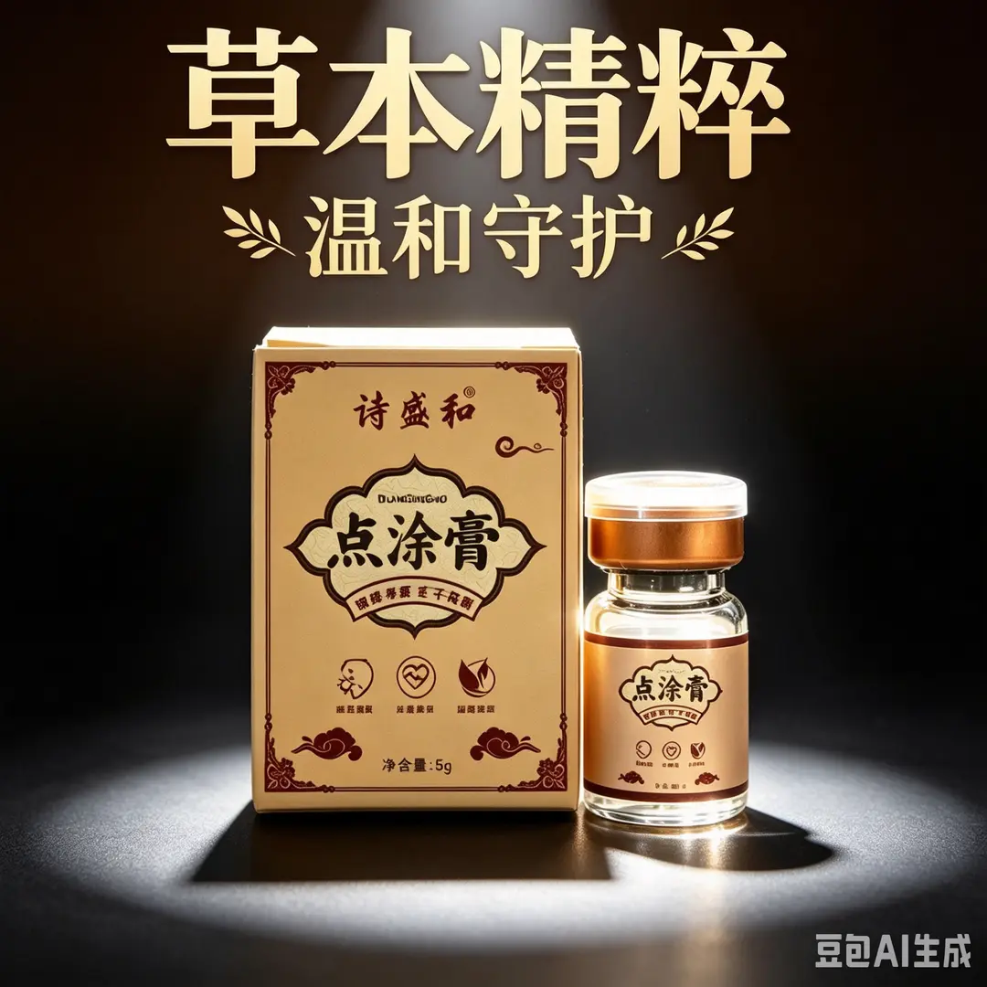 诗盛和点涂膏草本萃取温和去痦子