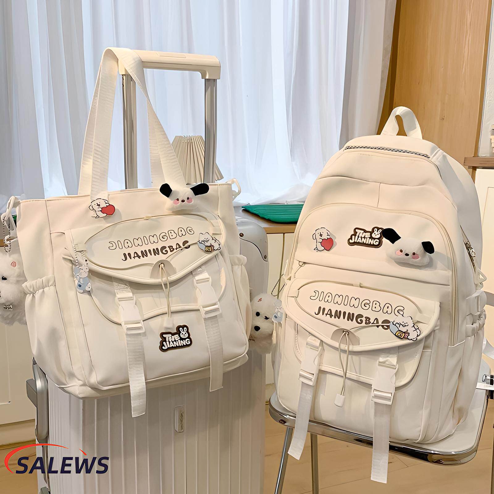德国书包女初中生高颜值休闲双肩包小学生中学生高中生大容量背包