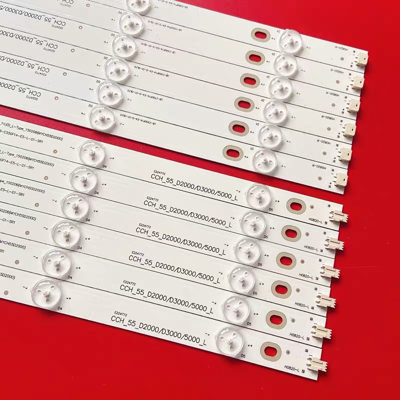 适用长虹55S1 55D3700i 55D2060G 55D3F灯条LB-C550F14-E4-S-G1-S