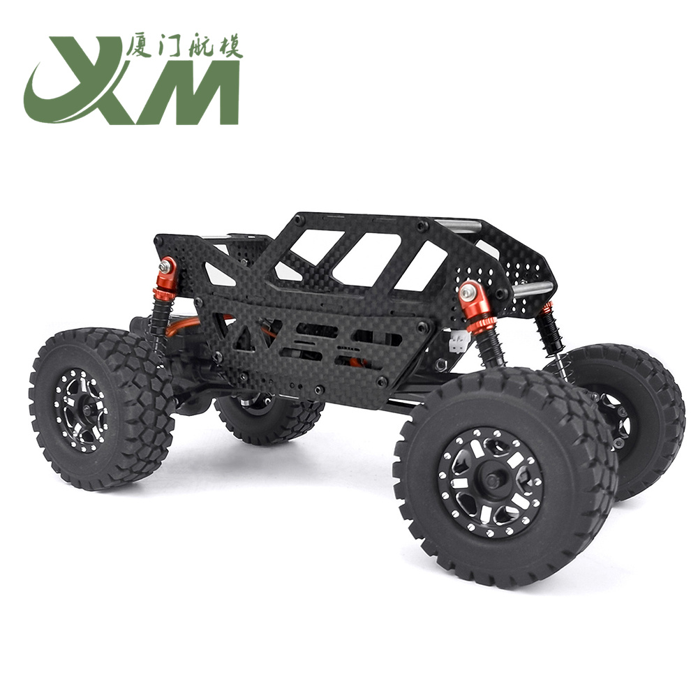 Axial SCX24 90081遥控模型车 全碳纤车架车身外壳 1/24升级配件