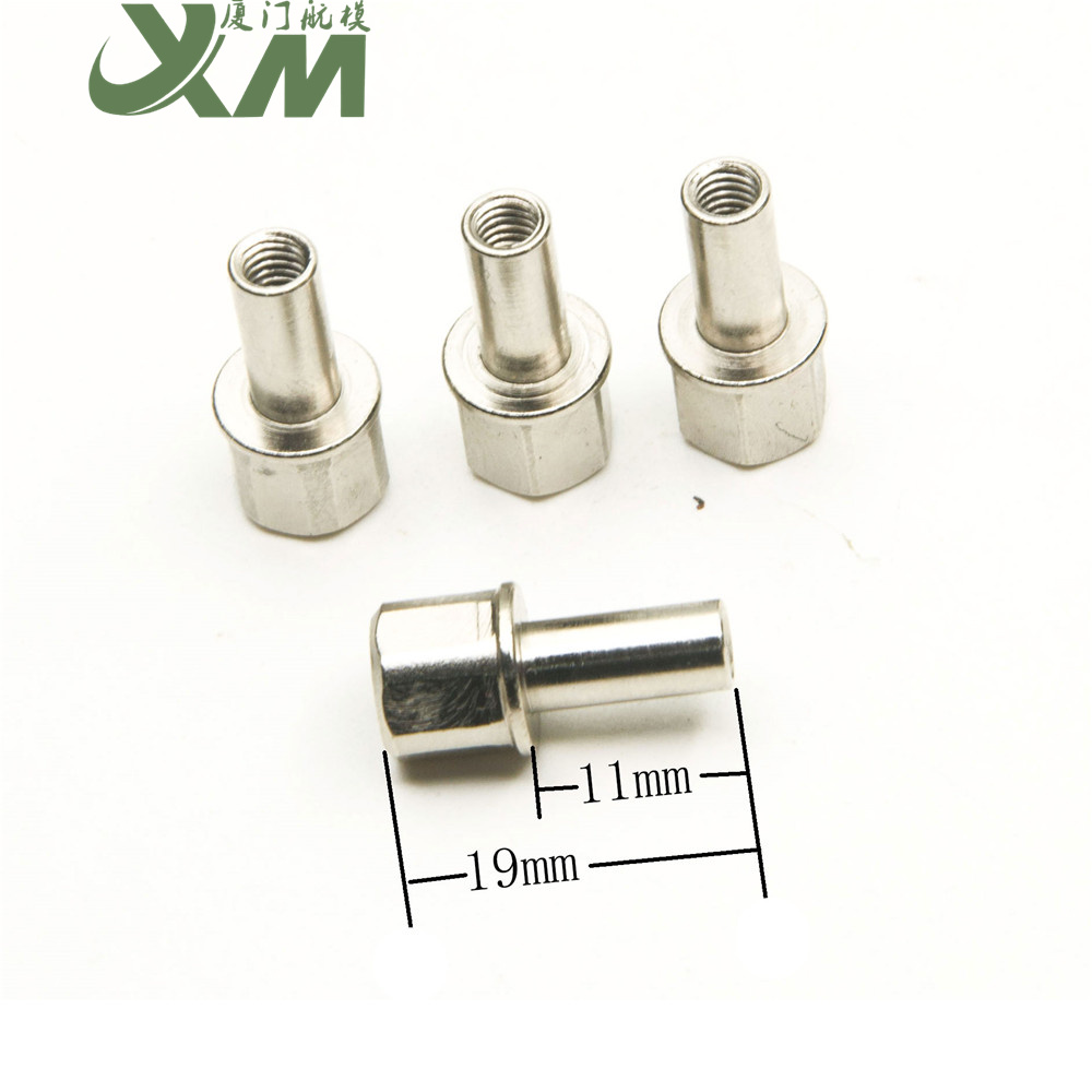 1:10攀爬车 SCX10 D90 CC01 F350 加长六角12mm接结合器