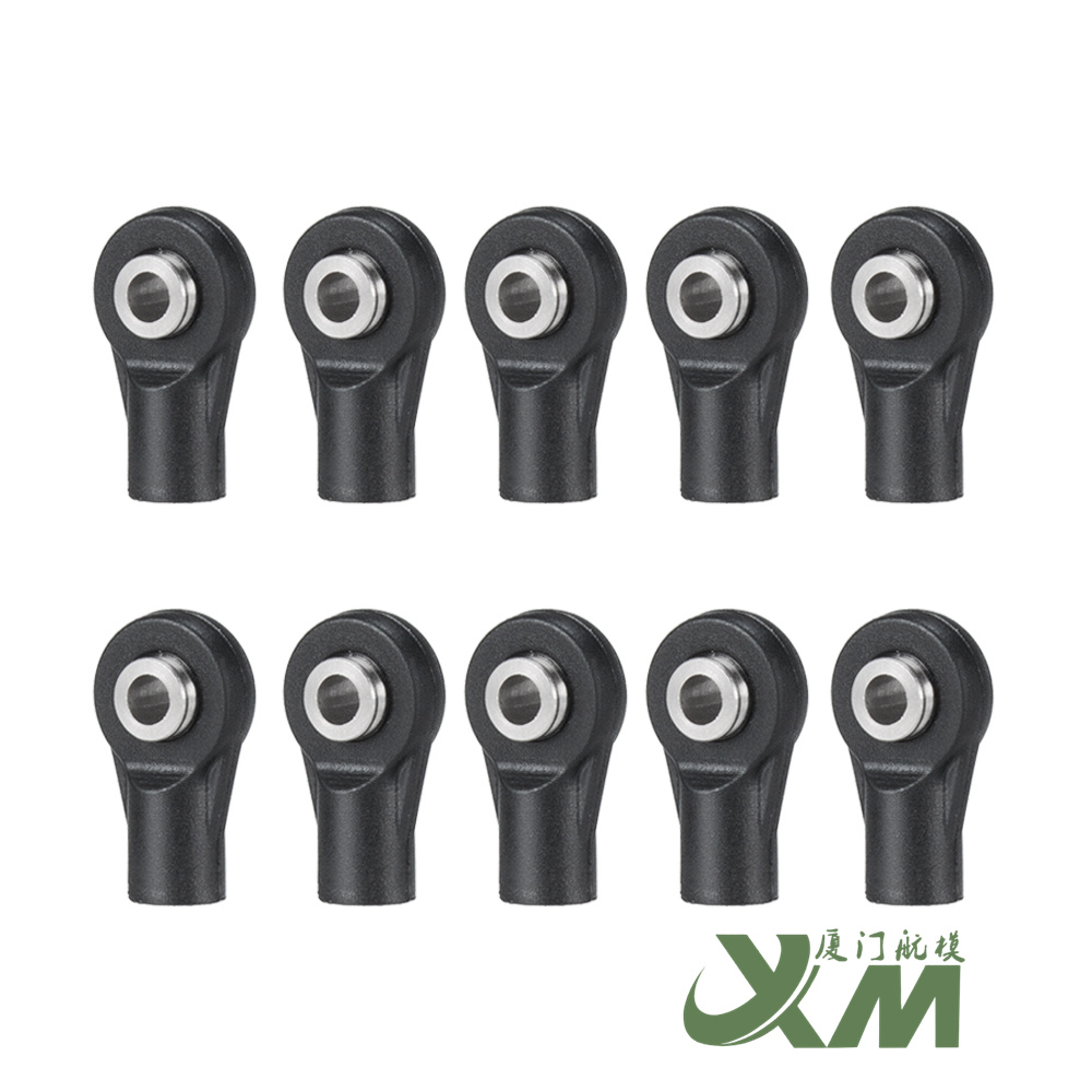 M3正牙塑料 弯球头 短球头 攀爬车拉杆球头SCX10 D90