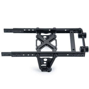 攀爬车scx10改装6X6大梁底盘金属纵梁连接升级支架电池支架